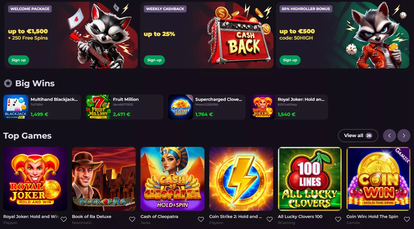 RockySpin καζίνο