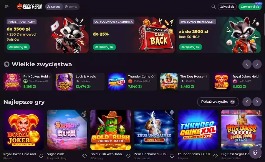 ZÍSKEJ BONUS - RockySpin android - Rocky Spin | 4